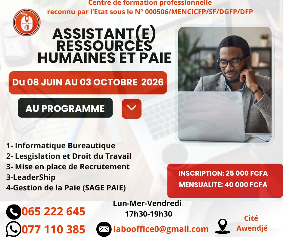 ASSISTANT RH ET PAIE VACANCES