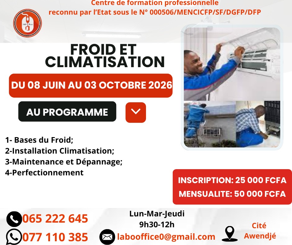 FROID ET CLIMATISATION VACANCES