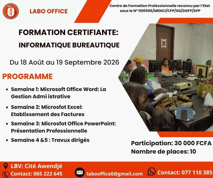 INFORMATIQUE BUREAUTIQUE