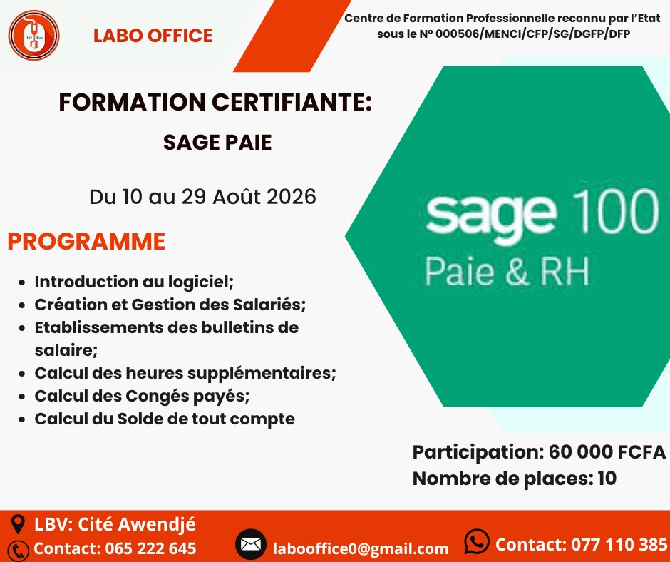 SAGE PAIE & RH