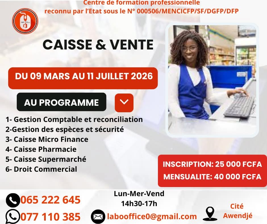 CAISSE ET VENTE
